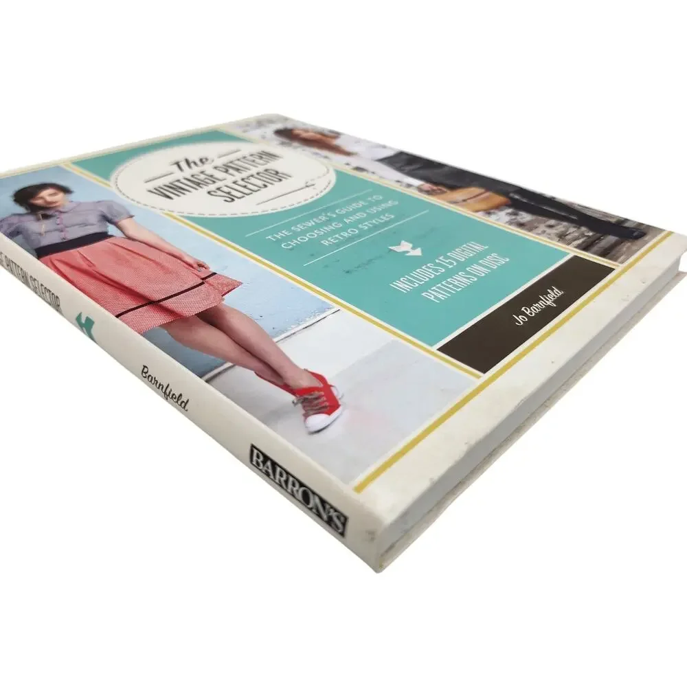 Vintage Pattern Selector Book + CD 2013 Jo Barnfield Retro Sewing Guide Paperbac